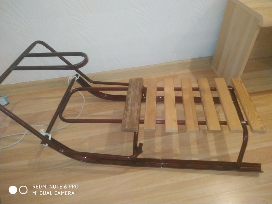 Класні Саночки, санчата дитячі з перекидною спинкою Терміново