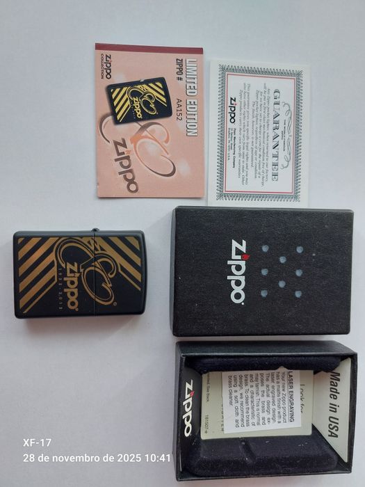 Isqueiros Zippo edição limitada