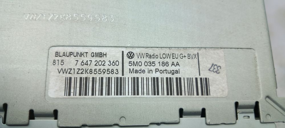 Display / ecrã de informações VOLKSWAGEN Polo (6R, 6C)