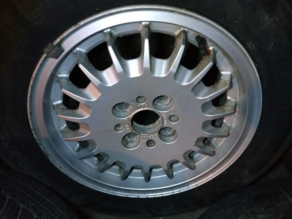 felgi BMW E30 słoneczka 14" 14 cali 5 sztuk 5x6j 4x100 alufelgi koła