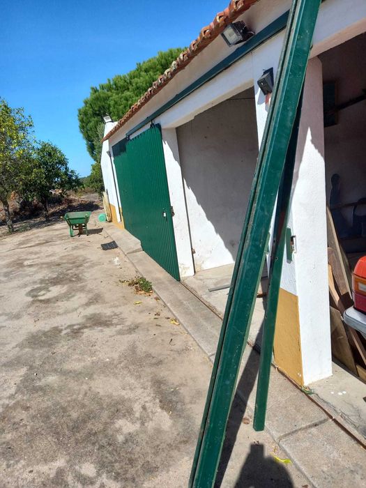 Portão de Fole para garagem em chapa