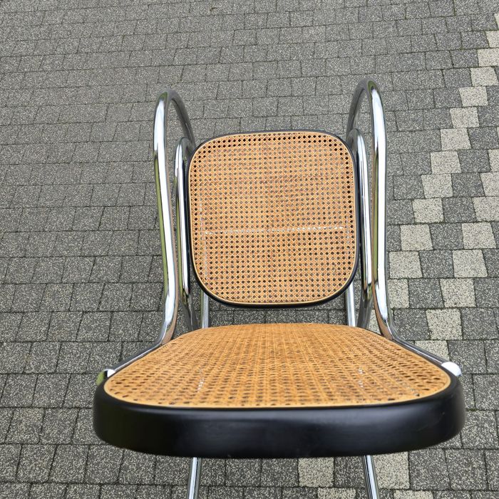 Oryginalny Kultowy Fotel Bujany Ceska Bauhaus  Marcel Breuer