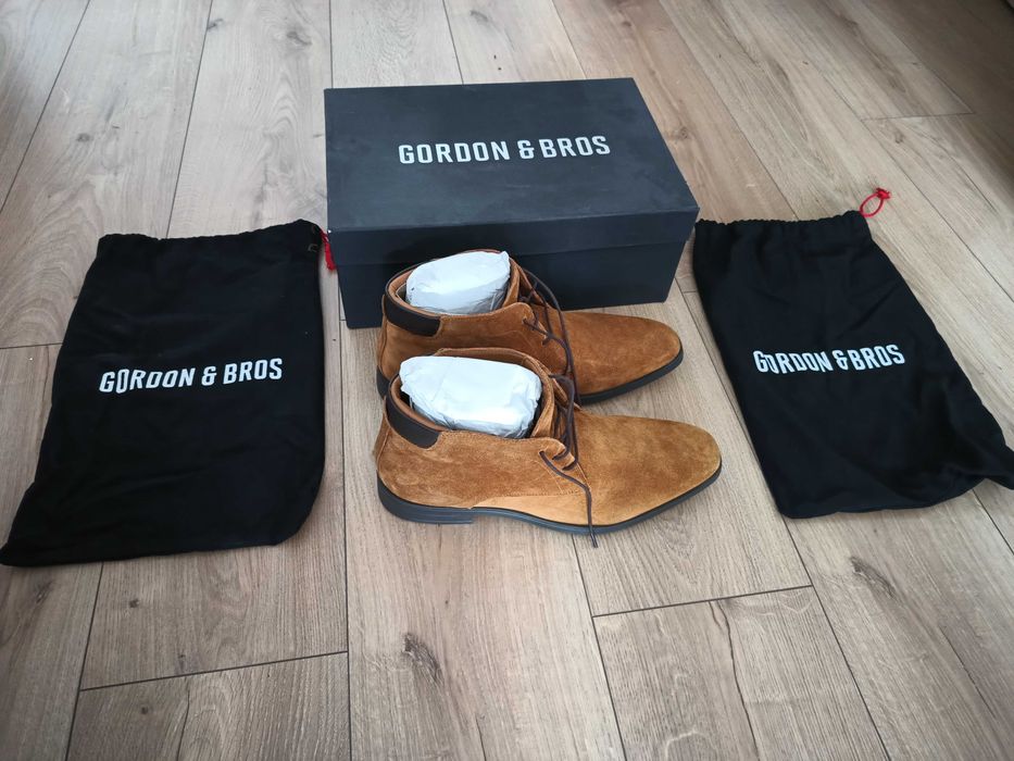 Buty Męskie Trzewiki Gordon & Bros Nowa Alaska BT Suede 43 Nowe