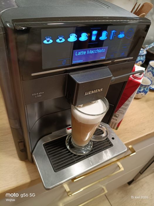 Ekspres do kawy Siemens eq6 plus s100