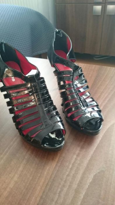 Sandały Wojas że skóry