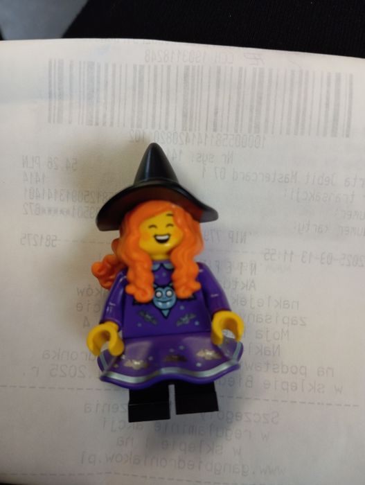 LEGO figurka Halloween mała czarownica Nowa