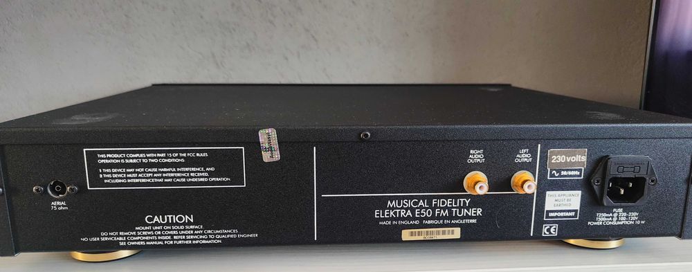 Tuner Musical Fidelity Elektra E50