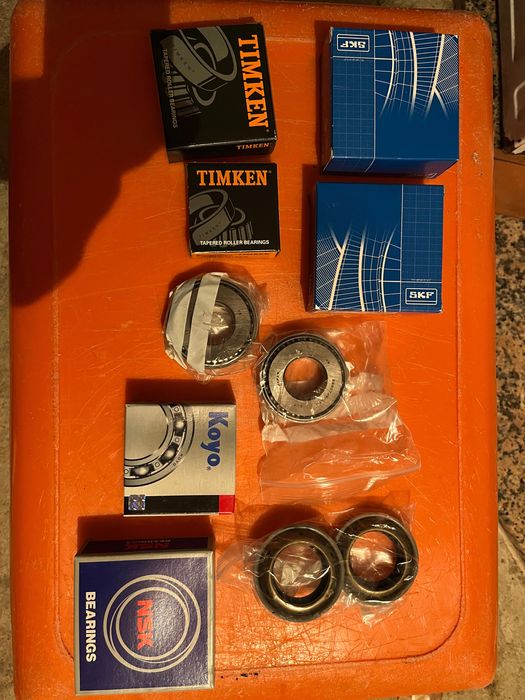 Kit rolamentos caixa velocidades opel/fiat