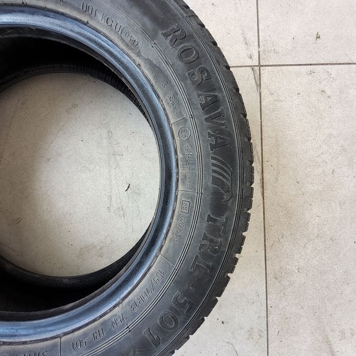 Komplet opon do przyczepki ROSAWA 155/70 R13 Z 2019R Ukraińskie