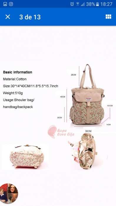 Mochila bolsa maternidade64585803000835122
