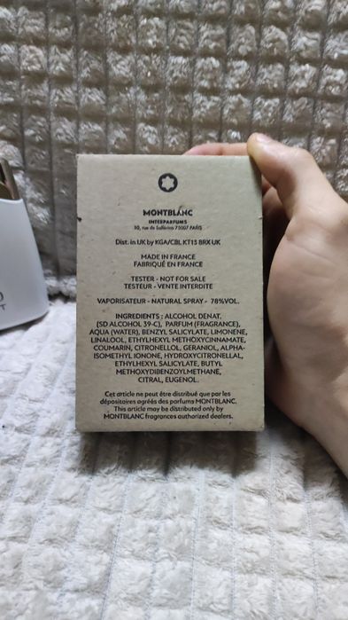 monblanc legend spirit 100ml oryginalne