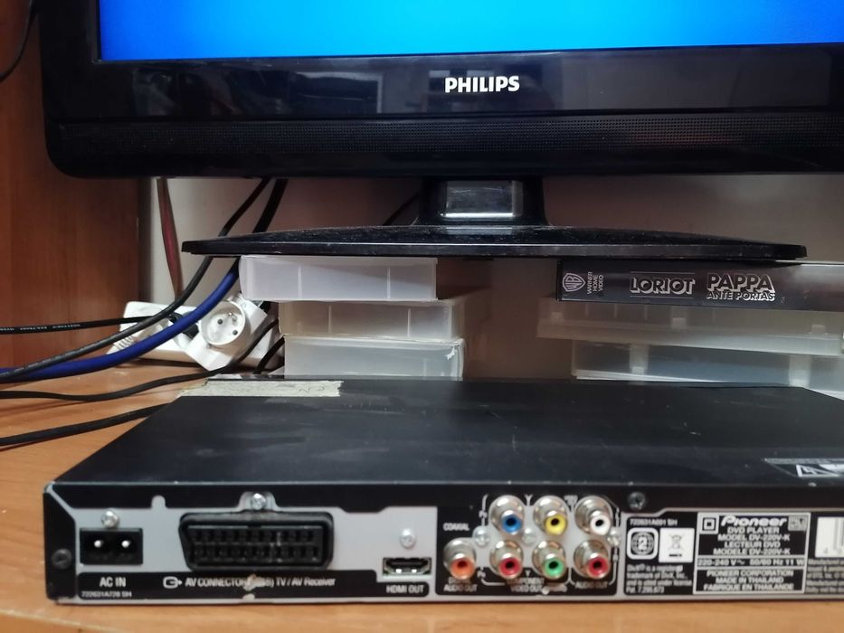 Odtwarzacz CD/DVD Pioneer DV-220V-K HDMI