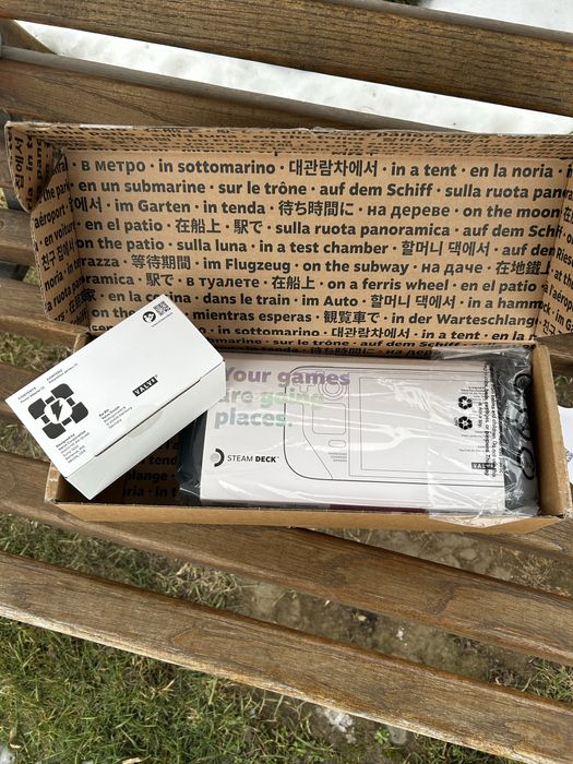 Steam deck 256 gb Новий