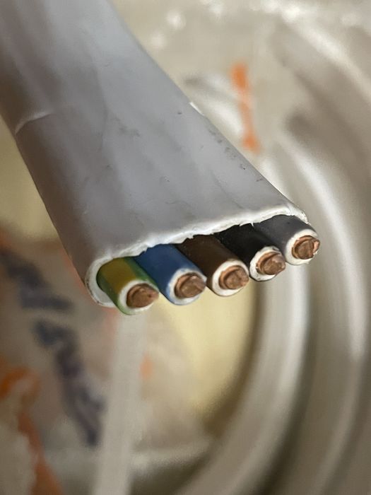 NKT przewód 5x6m2 25m