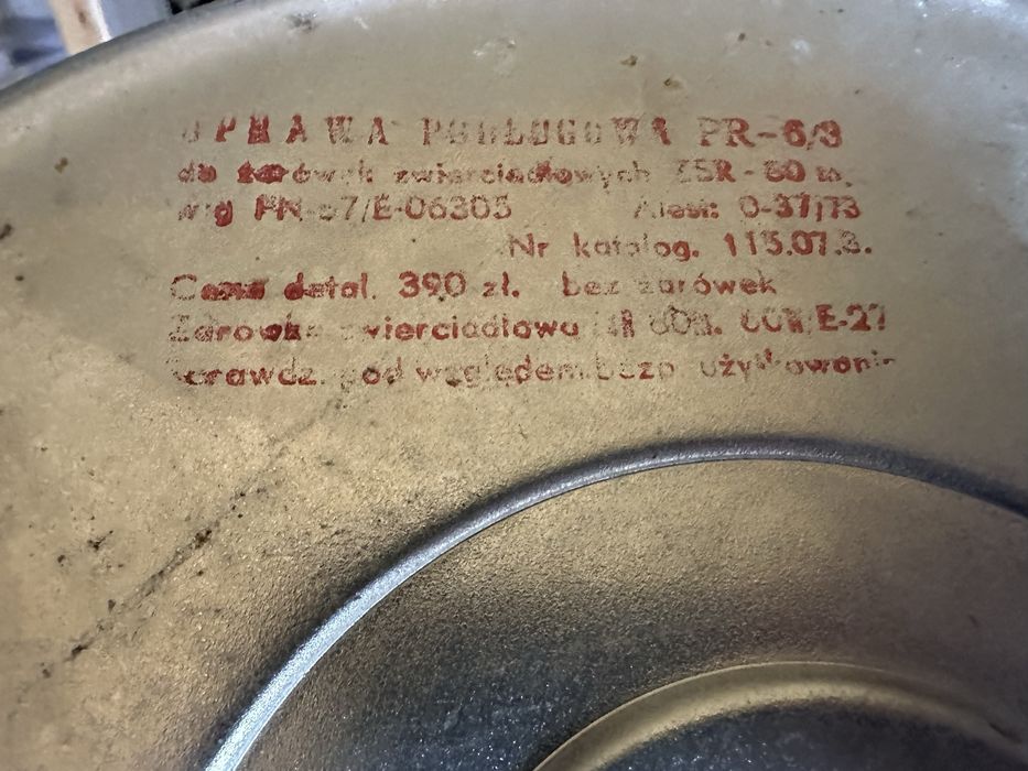 Lampa Polam Wilkasy  PR-6/3 oprawa podłogowa