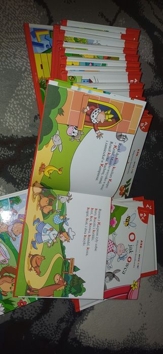 ABC Ucze się - nauka alfabetu - 24 książeczki