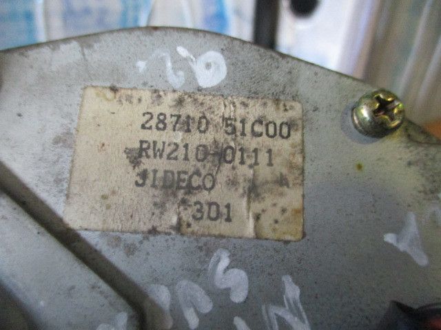 Motor limpa vidros trás NISSAN Sunny III Liftback (N14)