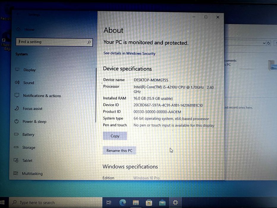 HP EliteBook Folio 9480m Intel i5-4210U 2,4GHz 16Gb