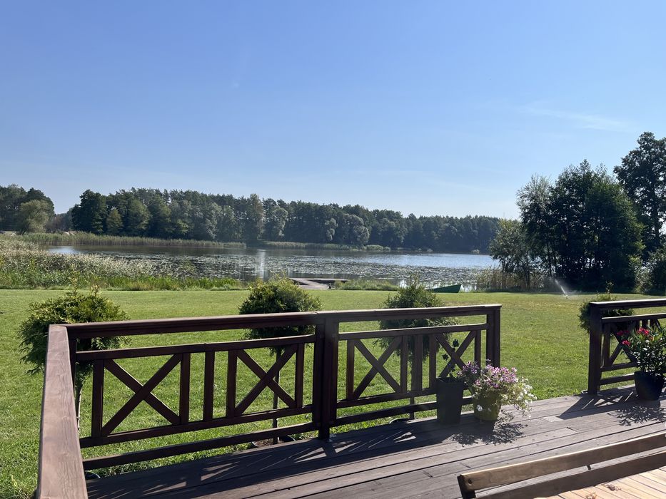 Wynajmę całoroczny   domek nad jeziorem 300zł/za dobę