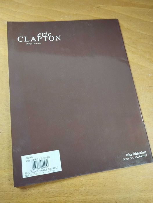 Partituras Eric Clapton, Change the World