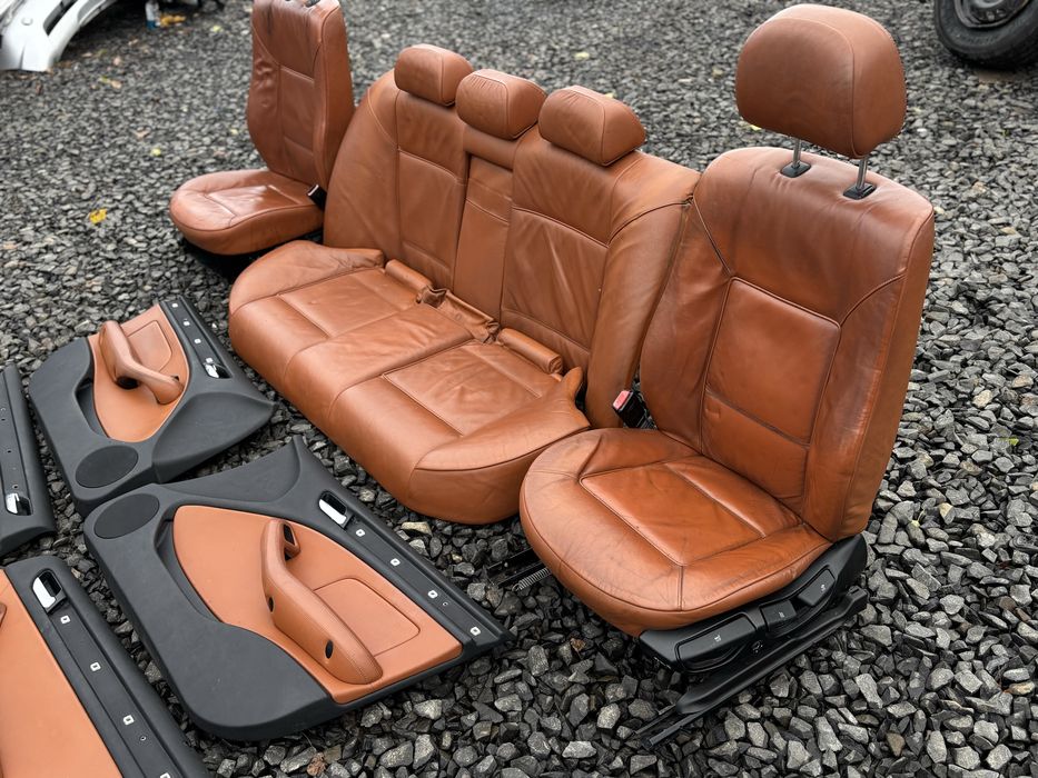 Салон БМВ Е46 Седан BMW Комплект Салону Сідан Сидіння Шкіра