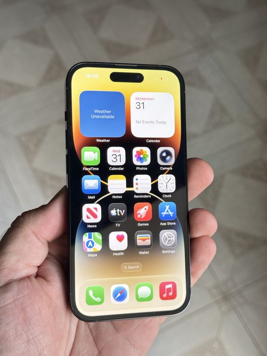 iPhone 14 Pro 128GB Preto (Bateria 100%)