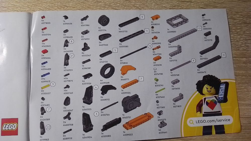 Конструктор lego TECHNIC