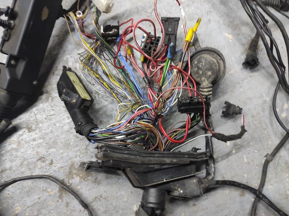 Проводка Двигателя БМВ Е38 Е39 М51 Д25 Механика Разборка BMW HELP