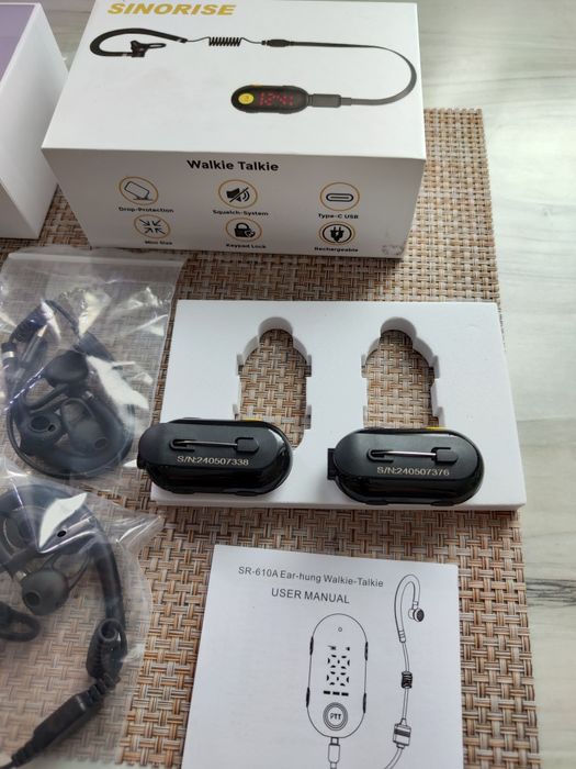 Рації  з гарнітурою sinorise
