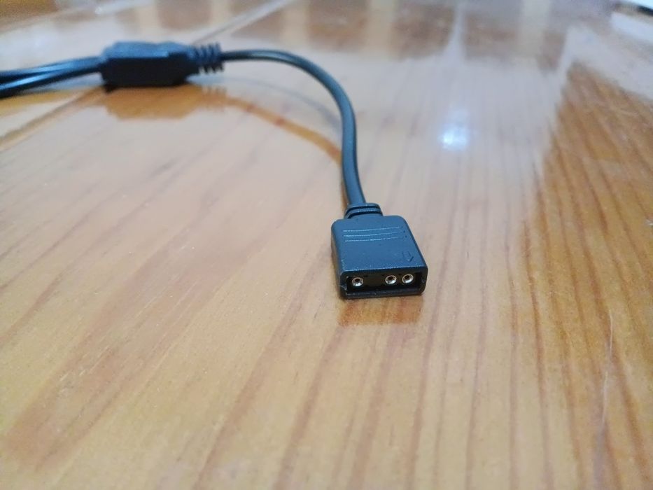 Cabo PC para ligar tiras Led RGB 5v
