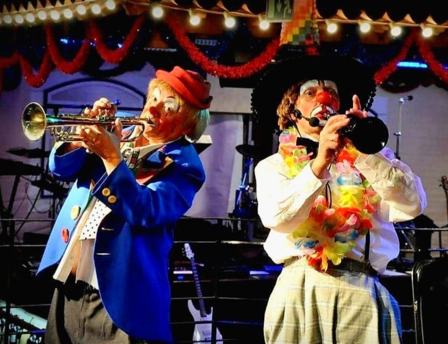 Espetáculo de palhaços