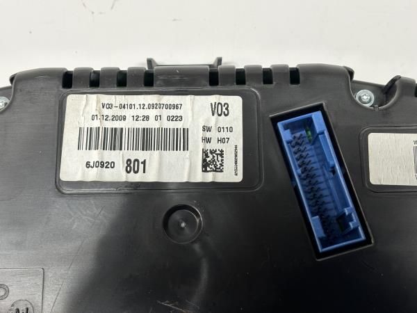 Quadrante / painel de instrumentos SEAT Ibiza IV (6J5, 6P1)