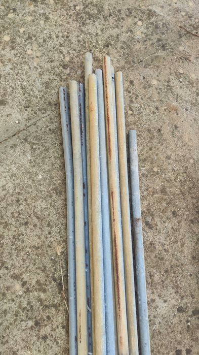 12 varas tubo 32mm furo 28mm com mais de 3,60mts galvanizado