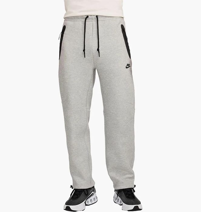 ОРИГІНАЛ  Штани чоловічі NikeTech Fleece HJ6533-063 сірі ХЛ зима весна