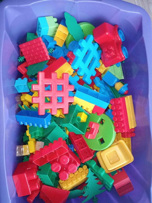 Duży zestaw klocków