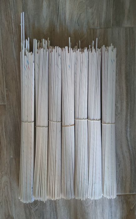 Rurki białe/ jasne długie