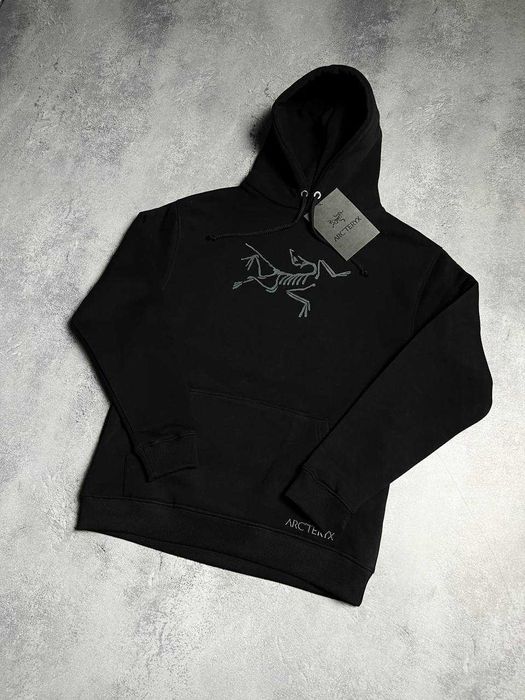 худи Черный Arcteryx база кофта
