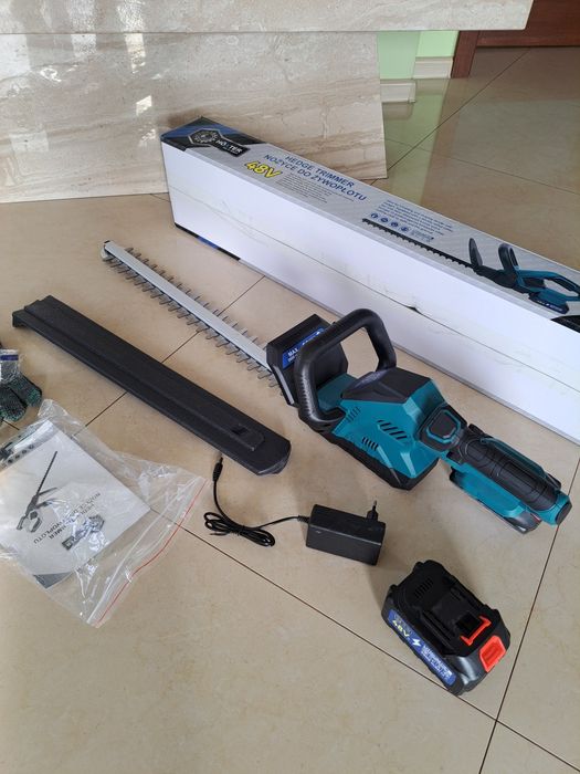 Nożyce do żywopłotu krzewów 2x aku  48v akumulatorowe 510mm