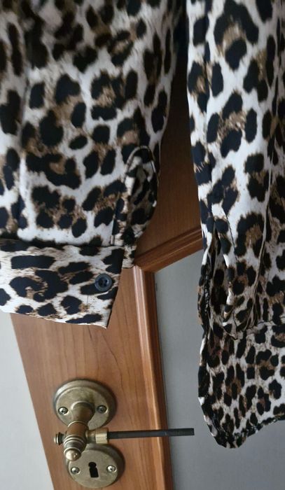 Koszula elegancka pantera panterka  2xl 44
