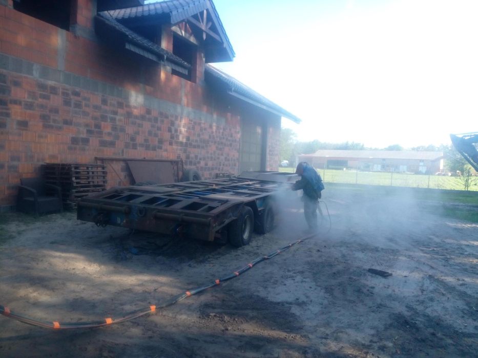 Piaskowanie czyszczenie suchym lodem