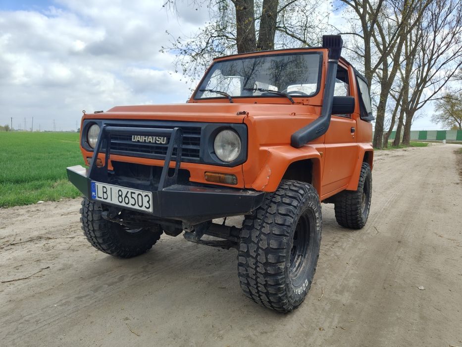 Daihatsu Rocky 2.8d. Zamiana quad.  Off road, terenówka, 4x4