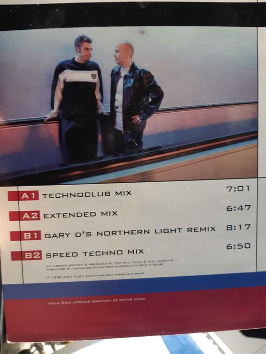 maxi vinyl Talla Meets Tom Wax – NRG Progressive House,  Hard Trance