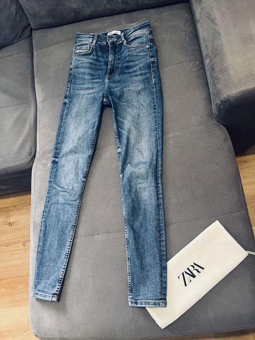 Jeansy rurki damskie rozm xs zara
