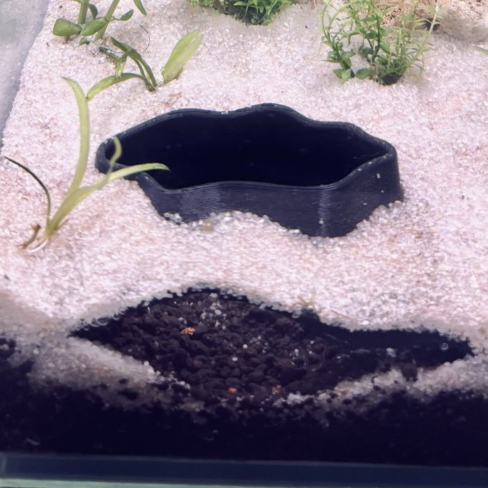 Jaskinia typu wulkan do akwarium