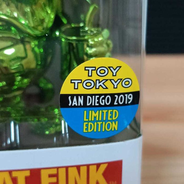 Funko Pop Rat Fink Green Chrome Toy Tokyo Exclusive