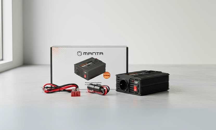 Przetwornica 12V 24V 500W 1000W USB modyfikowana sinusoida MPI500M FV