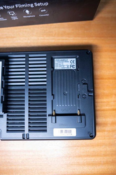 Feelworld LUT7S Pro Ultra-Bright 2200 nits, 3D LUT ecrã tátil HDR, 4k