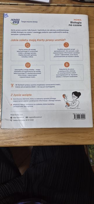 Biologia na czasie 1 karty pracy