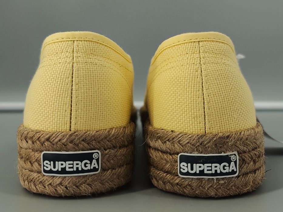 Trampki żółte niskie Superga 37
