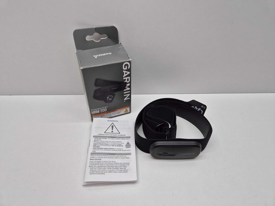 Garmin czujnik tętna HRM 200 czarny r. XS-S